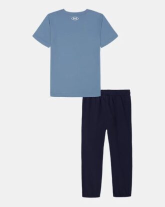Conjunto de camiseta de manga corta y pantalones de chándal Tech para niños pequeños