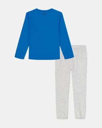 Conjunto de manga larga y pantalones de chándal Fish Splash Little