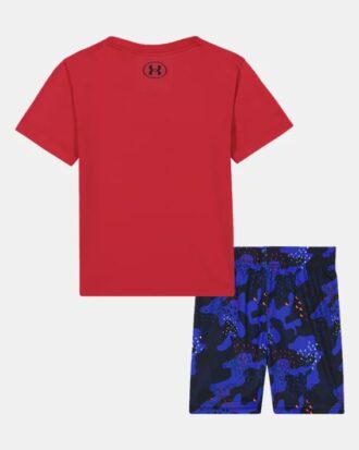 Conjunto de pantalones cortos estampados Tech™ Day 1 para niños pequeños